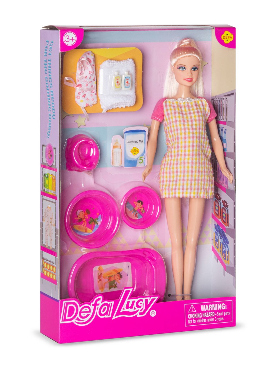 Кукла модельная Defa Lucy 8350//розовый - фото 3