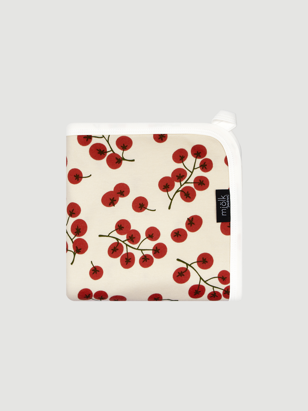 Плед Mjolk Cherry Tomatoes 85 x 120 см хлопок - фото 1