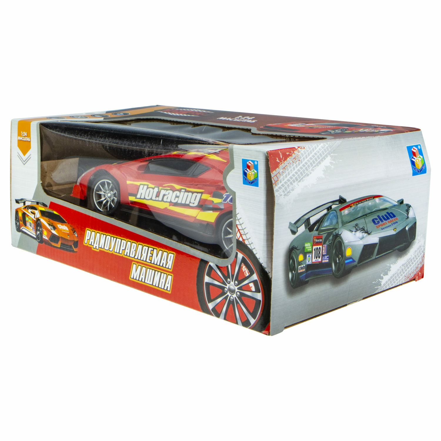 Автомобиль РУ 1TOY Спортавто 1:24 - фото 6
