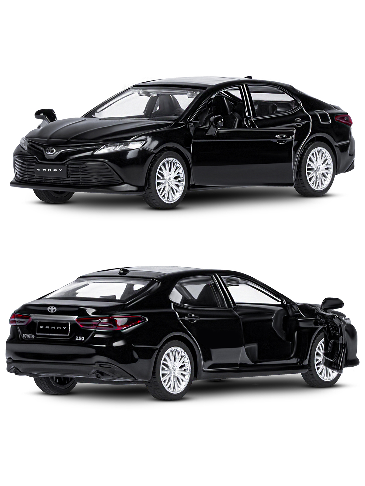 Автомобиль АВТОпанорама Toyota Camry 1:43 JB1251270 - фото 7
