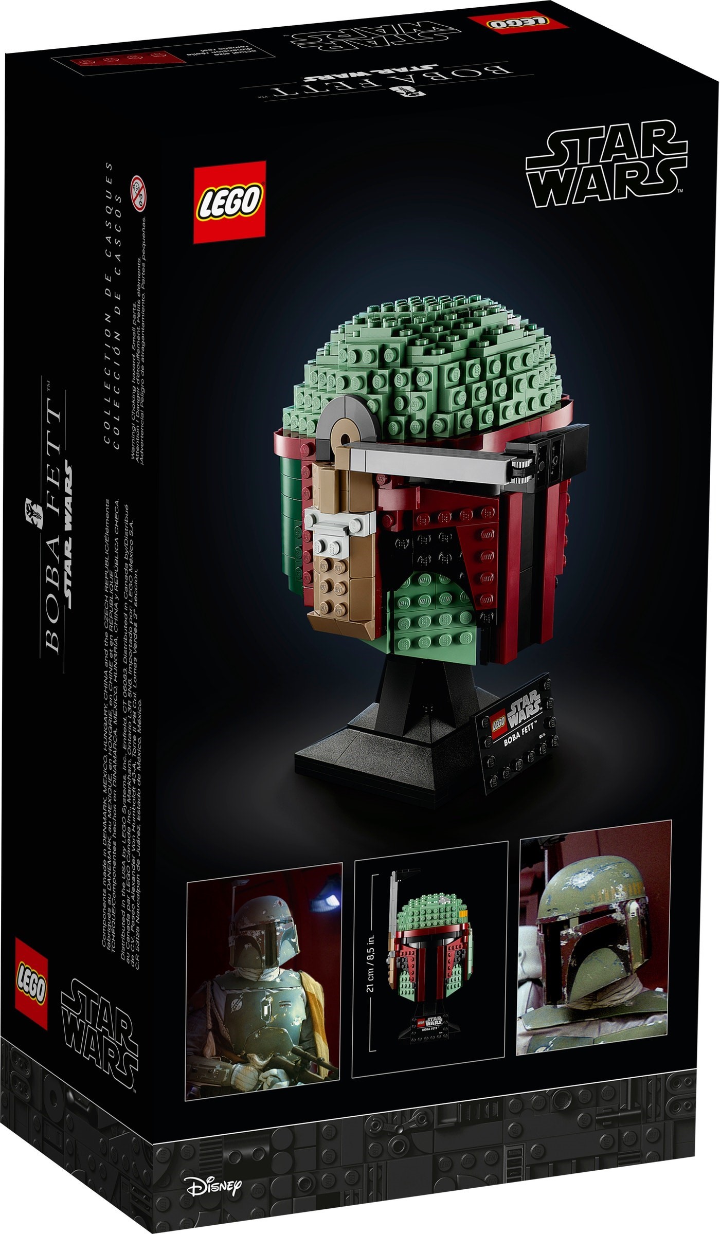Конструктор LEGO Star Wars Шлем Бобы Фетта 75277 625 дет. - фото 10