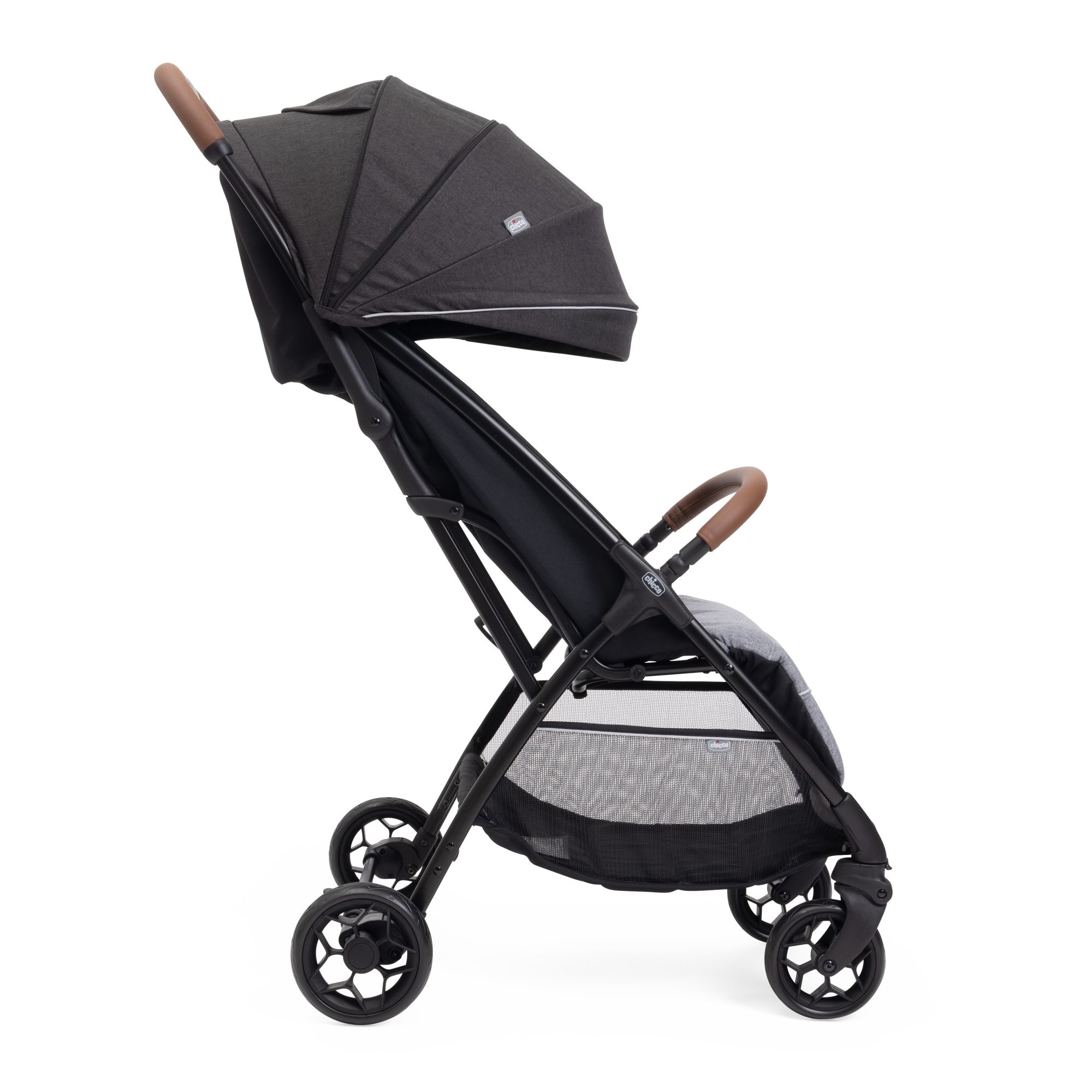 Коляска прогулочная Chicco серый - фото 9