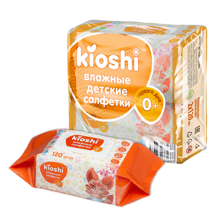 Влажные салфетки Kioshi 240 шт.