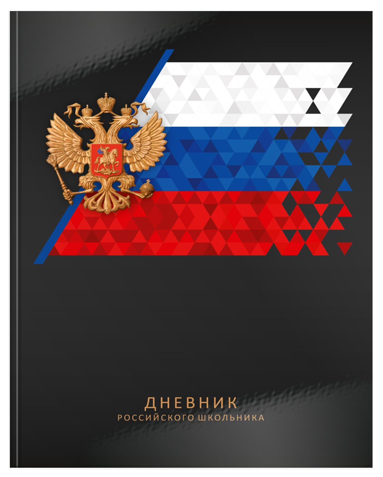 Дневник SCHOOLFORMAT Черный с гербом - фото 1