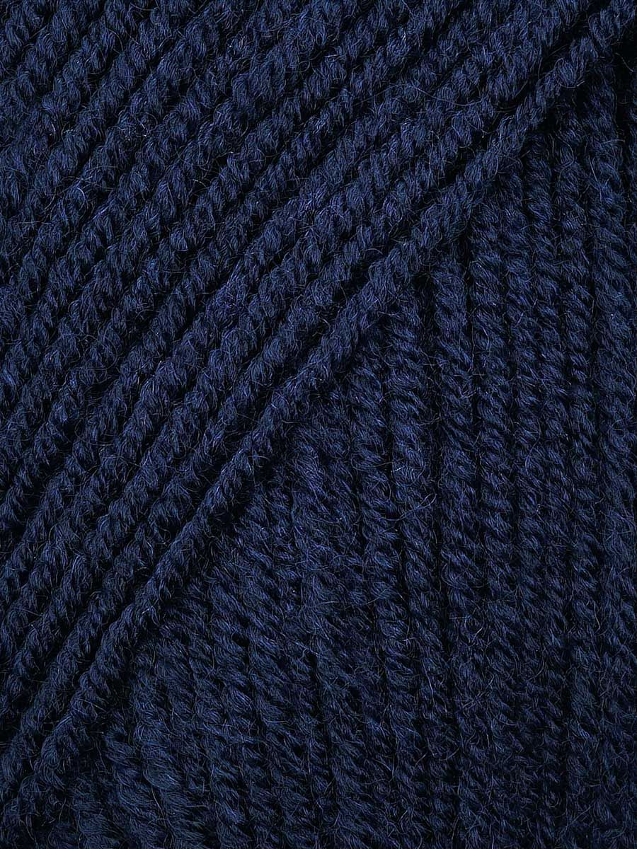 Пряжа Alize полушерстяная мягкая тонкая теплая Lanagold 100 гр 240 м 5 мотков 58 т.синий - фото 5