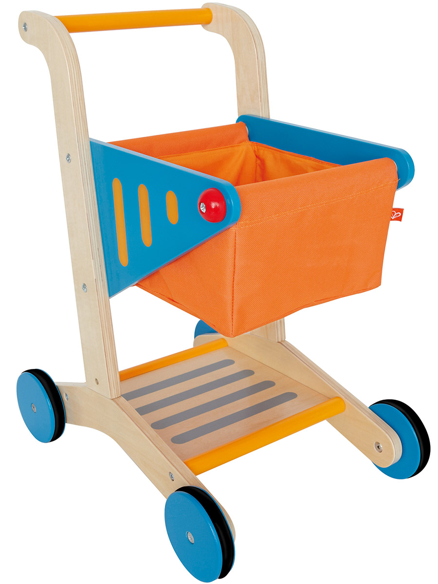 Игровой набор Hape тележки и корзинки, продукты, касса - фото 10