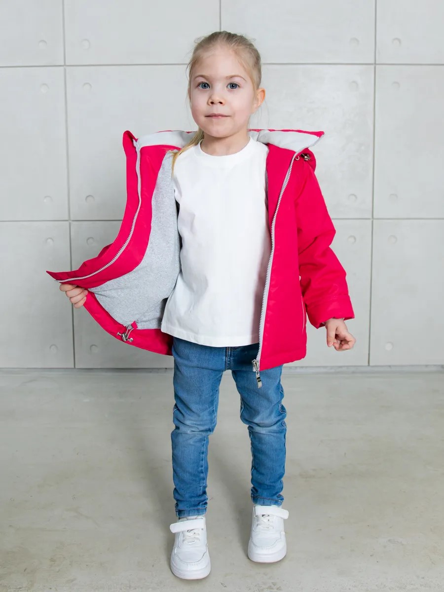 Куртка Rusland 724/малиновый - фото 3