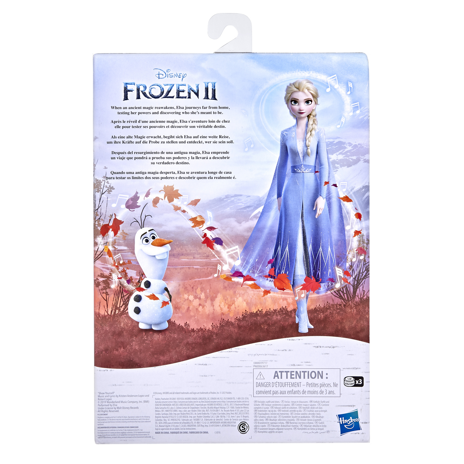 Кукла классическая Disney Frozen E88805X2 - фото 3