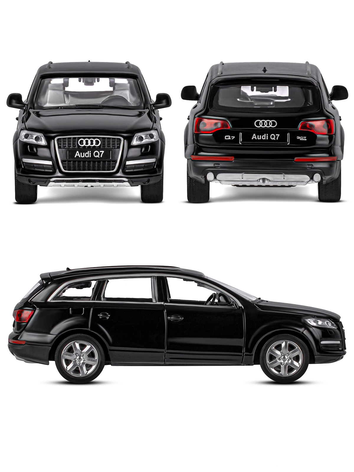 Внедорожник АВТОпанорама Audi Q7 1:32 JB1251292 - фото 6