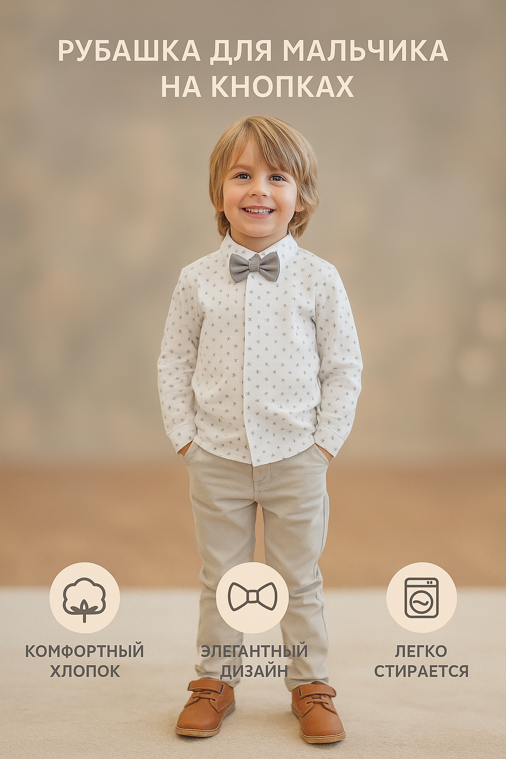 Рубашка Жанэт Ж487/ЗС - фото 4