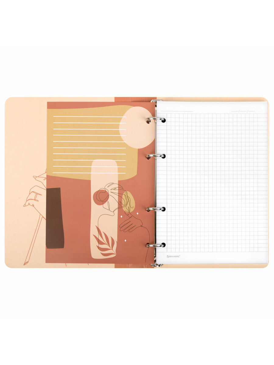 Тетрадь Brauberg клетка - фото 4