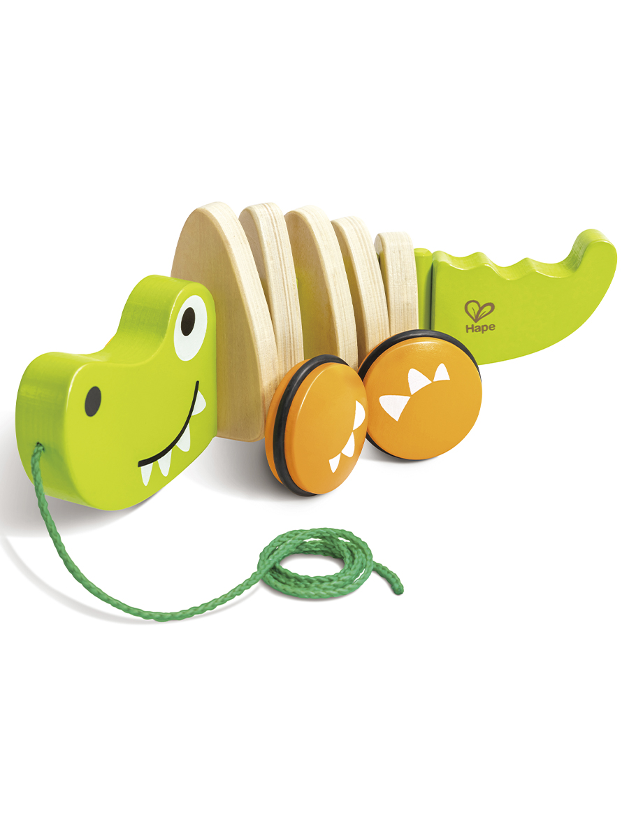 Игрушка Hape каталка Крокодил - фото 13