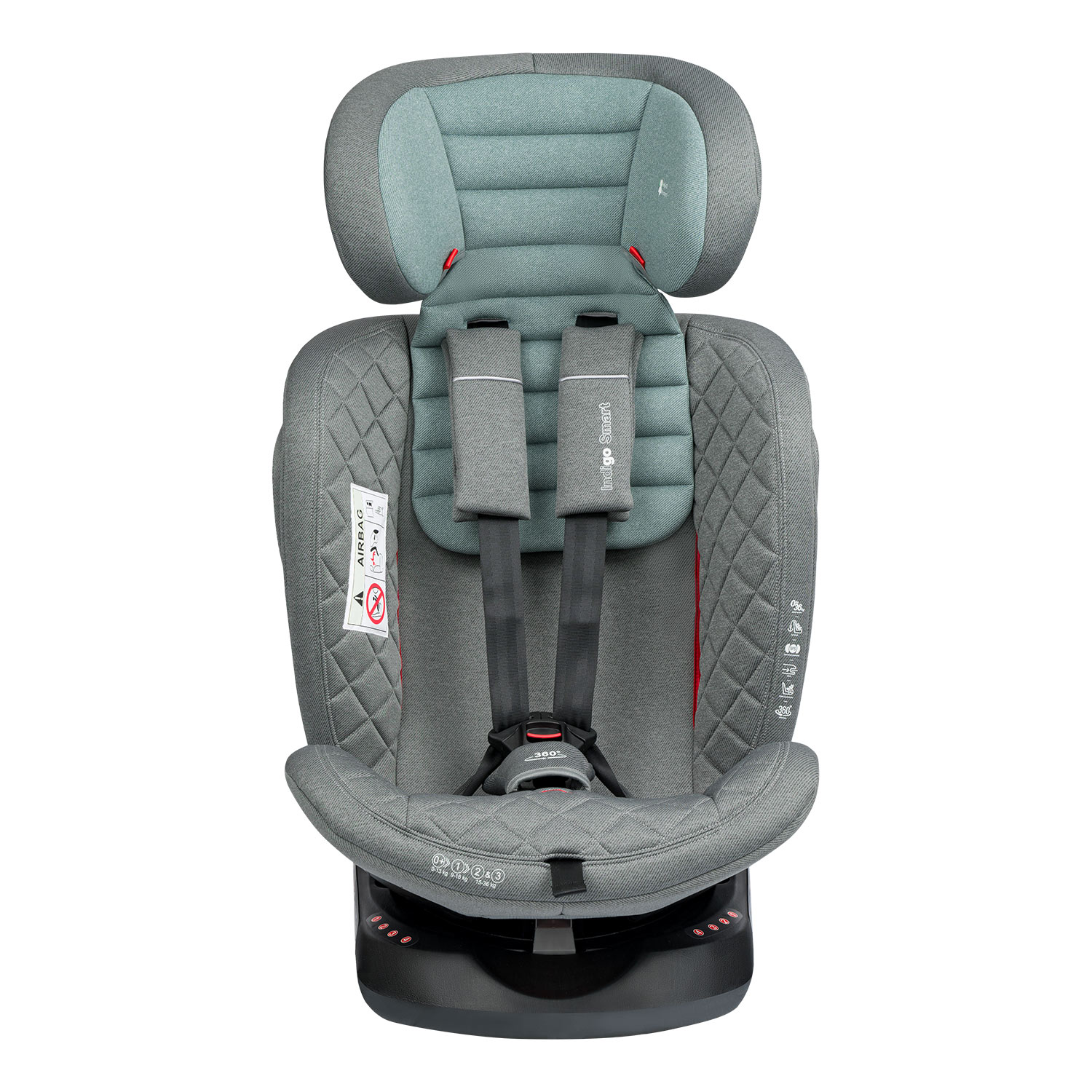 Автокресло Indigo SMART Isofix 0+/1/2/3 (0-36 кг) - фото 8