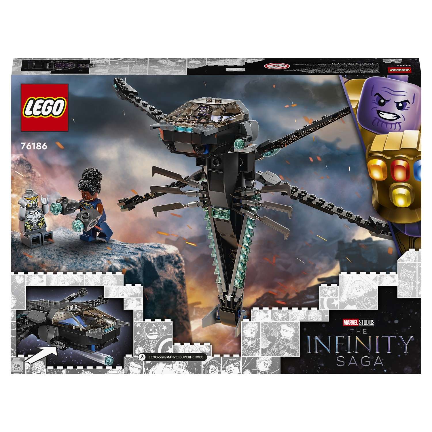 Конструктор LEGO Marvel Super Heroes блочный - фото 3