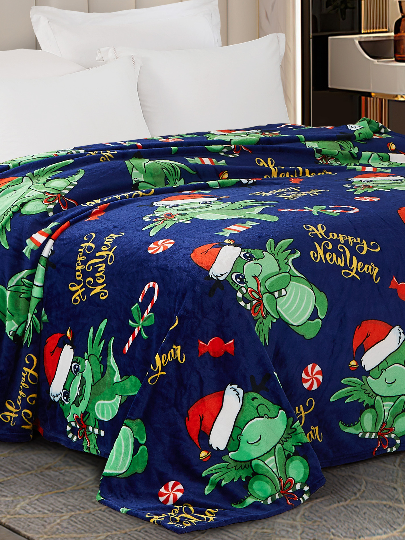 Плед PAVLine Аэро Софт Дракоши 150 x 200 см велсофт - фото 2