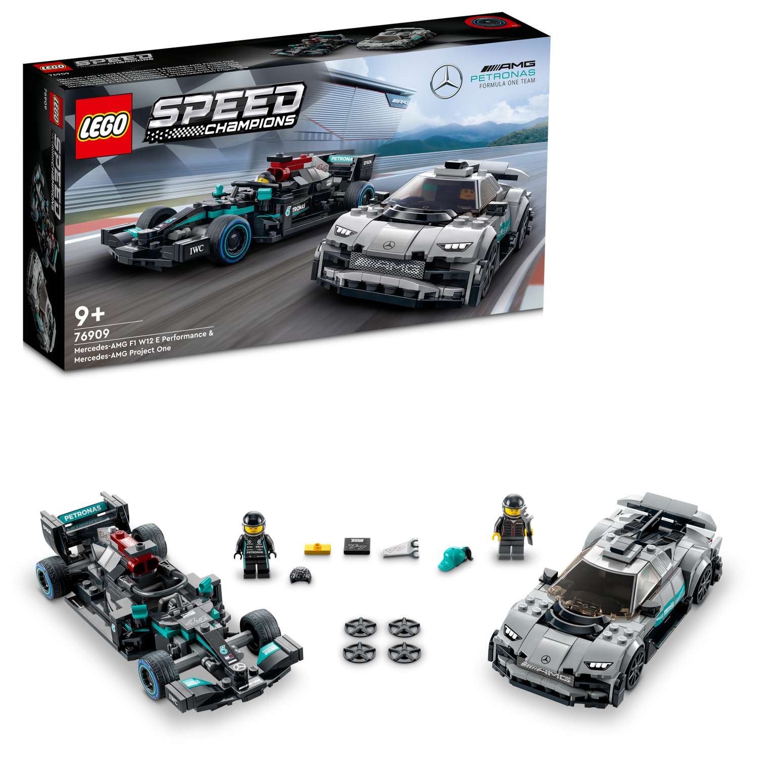 Конструктор LEGO Speed Champions Mercedes-AMG блочный - фото 1