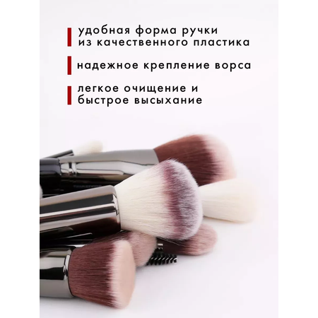 Кисть косметическая №5 Luxvisage Овальная Для растушевки теней