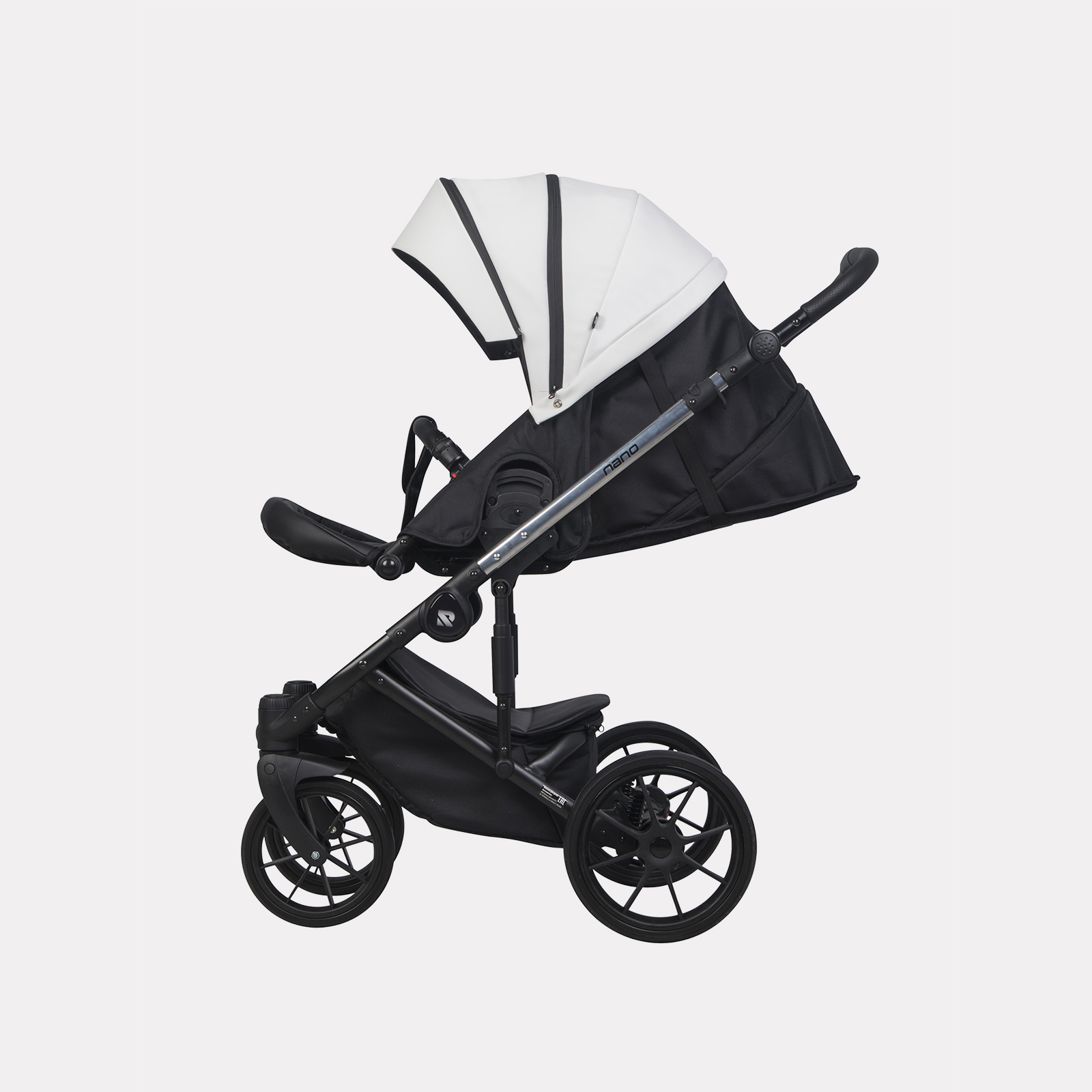 Коляска 2в1 Riko Nano Thermo Ecco белый - фото 11