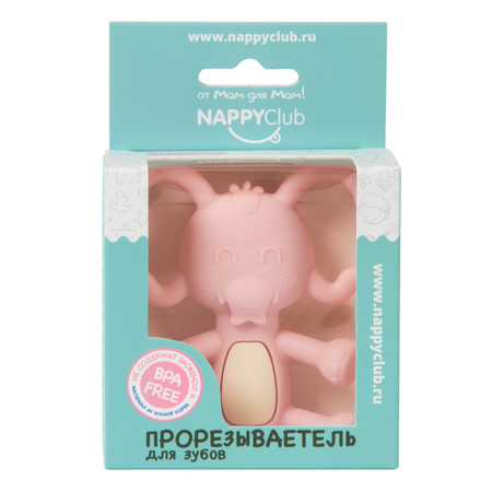 Прорезыватель NappyClub Слоник