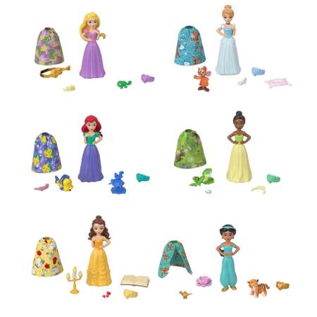 Кукла мини Disney Princess Royal Сolor reveal в ассортименте
