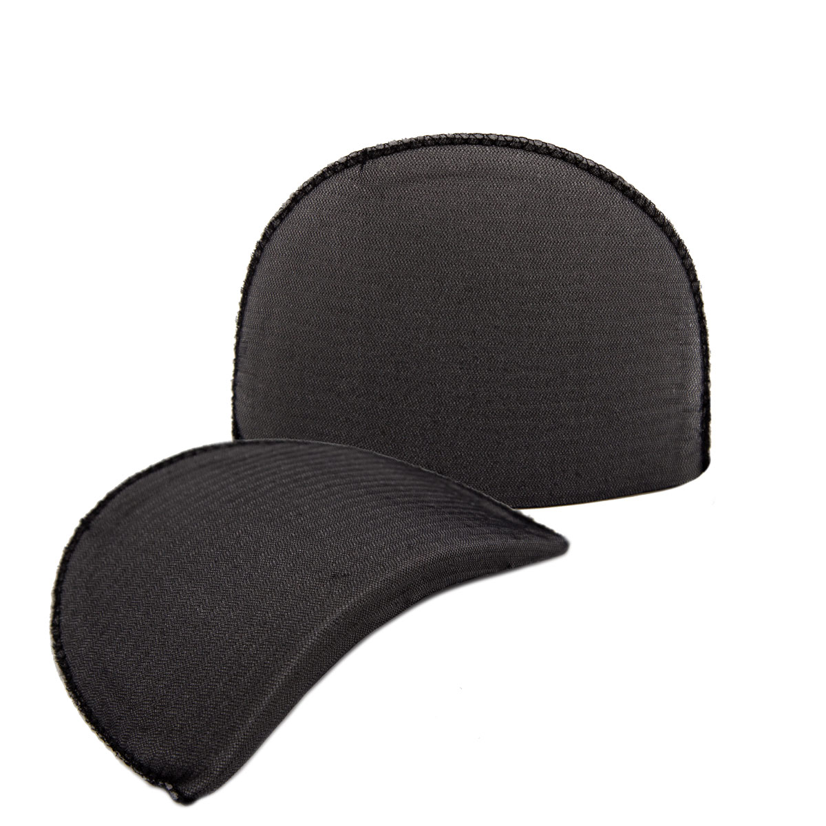 Плечевые накладки Hobby Pro втачные обшитые для рубашки платья пиджака В-12/А 12х100х150 мм черный - фото 1