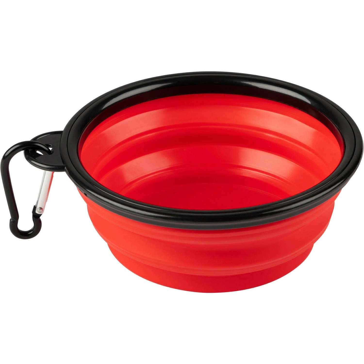 Миска для животных Рыжий кот складная силиконовая 0.3л - фото 1