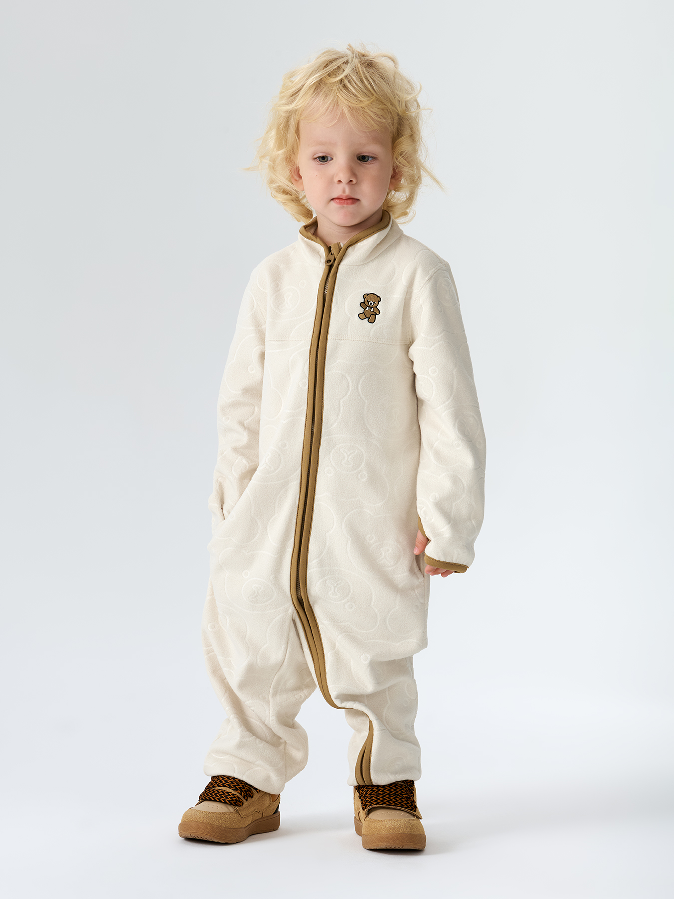 Комбинезон Happy Baby 89104_cream/80–86 - фото 14