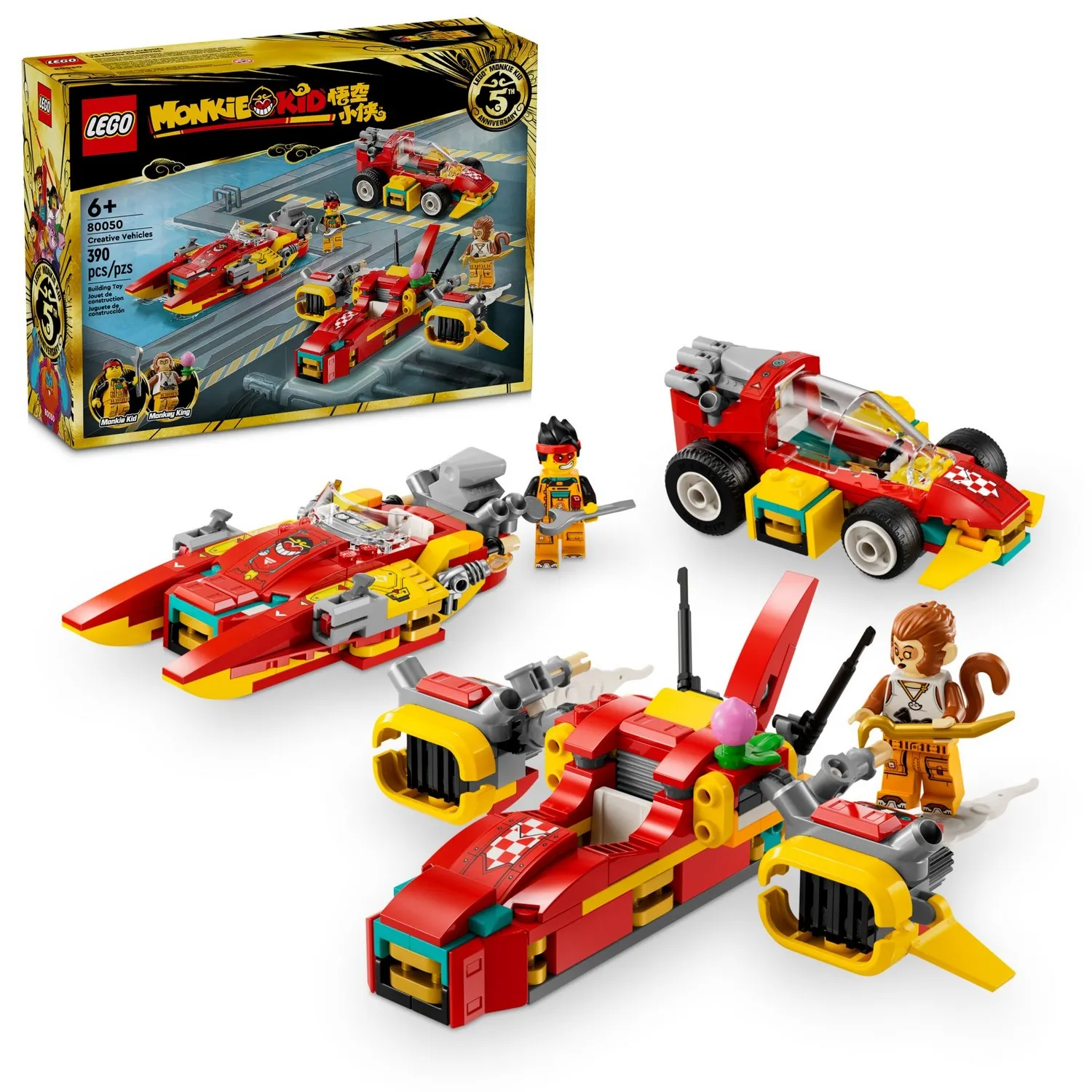 Конструктор LEGO Monkie kid 80050 381 дет. - фото 1