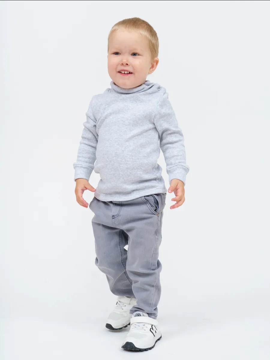 Водолазка TOTEMFOX 231КН3F/серый меланж - фото 2