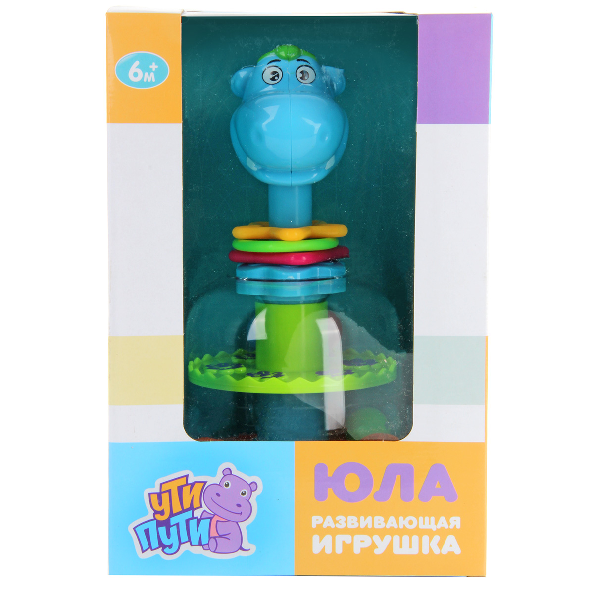 Игрушка Veld Co юла Бегемот - фото 5