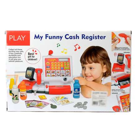 Игровой набор Sima-Land касса, продукты
