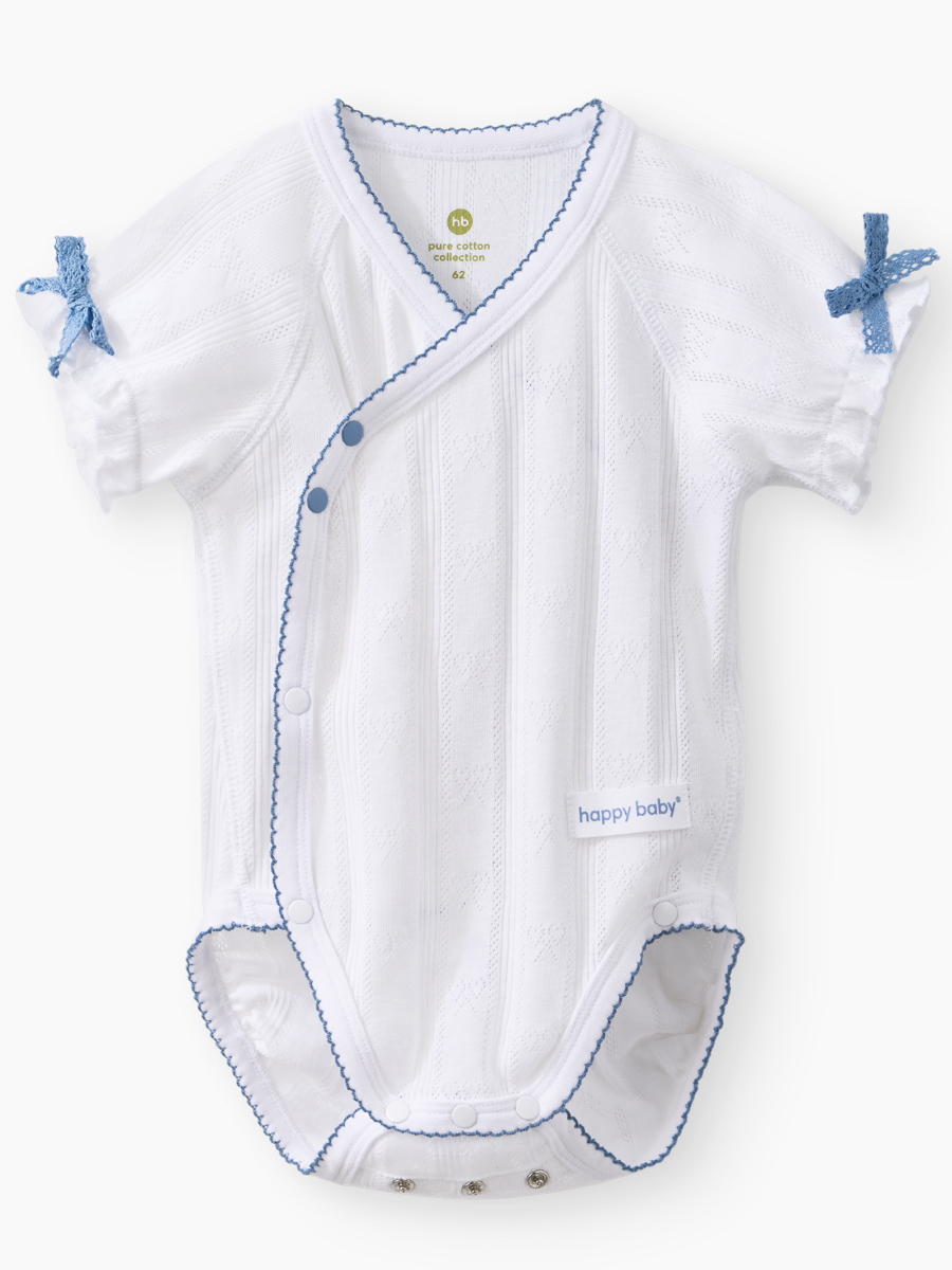 Боди 2 шт Happy Baby 90154-0_blue-flowers - фото 13