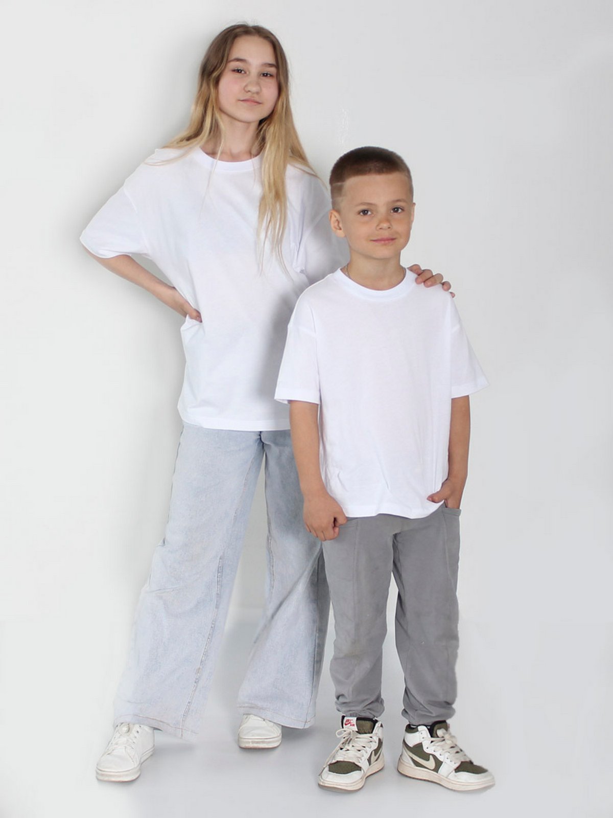 Футболка STELLA MODA 11601_белый - фото 11