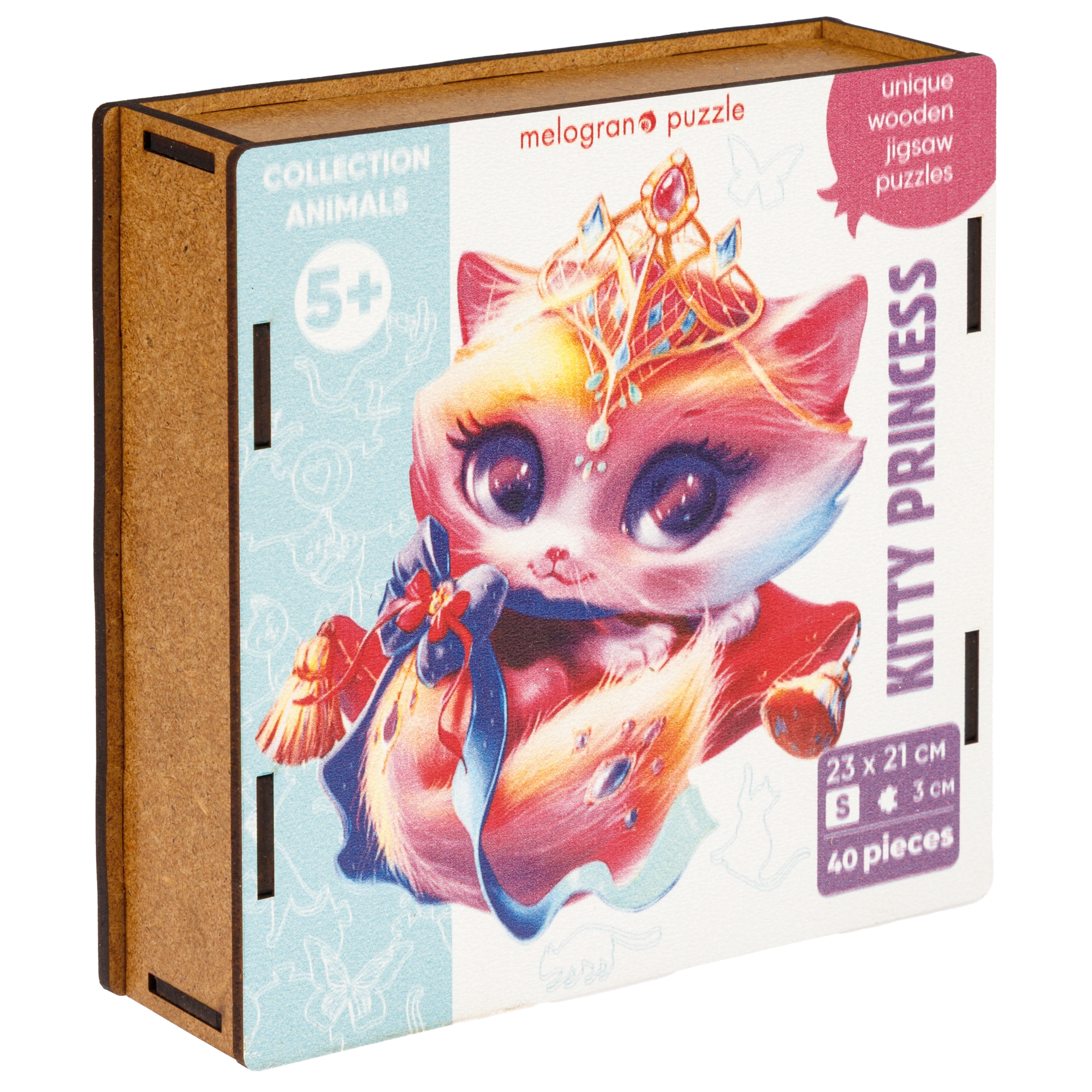 Пазл Melograno puzzle деревянный - фото 6