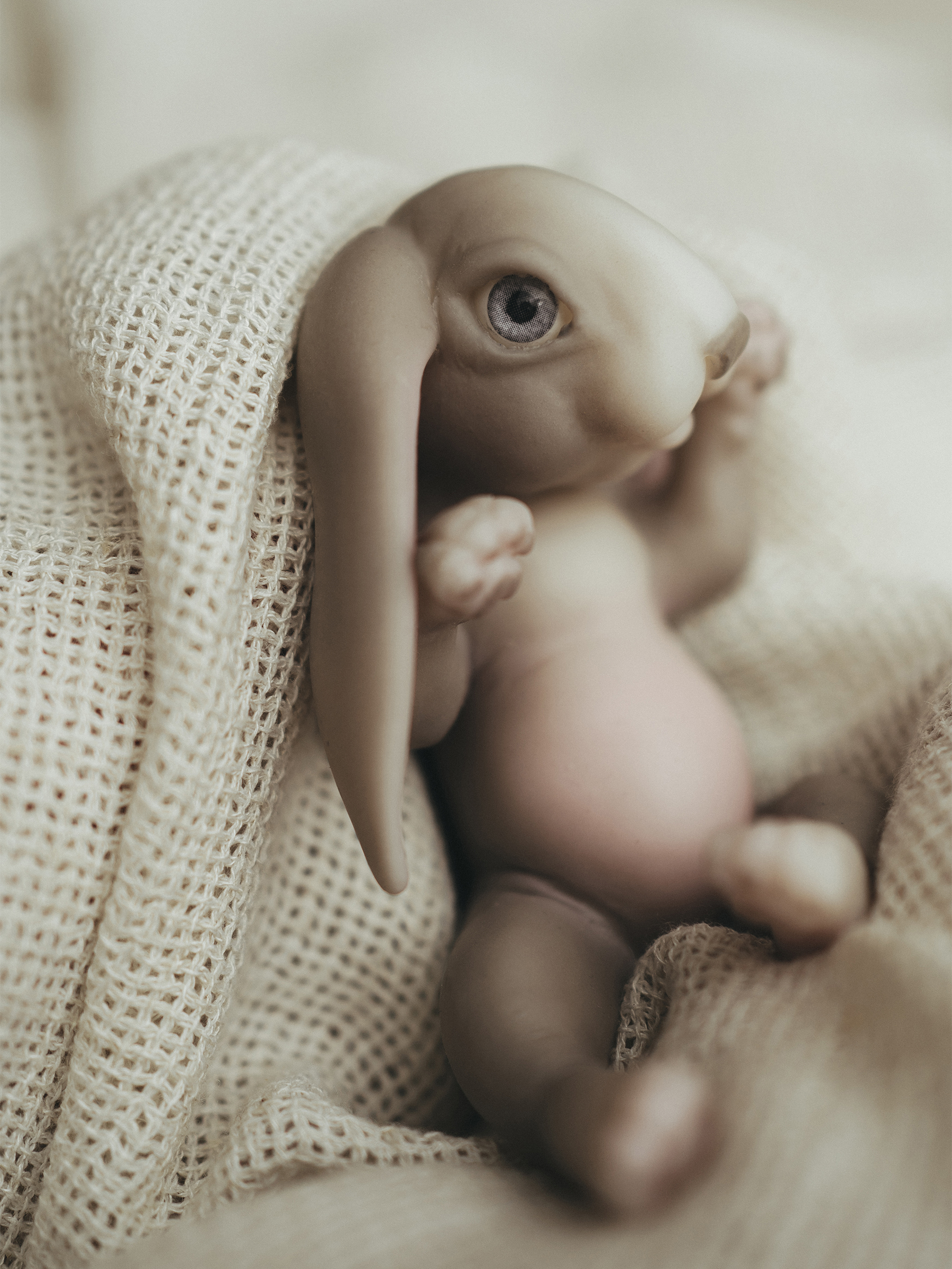 Кукла мини Magic Manufactory Magic history Зайчонок серый высота 15 см 4631169404154 - фото 2