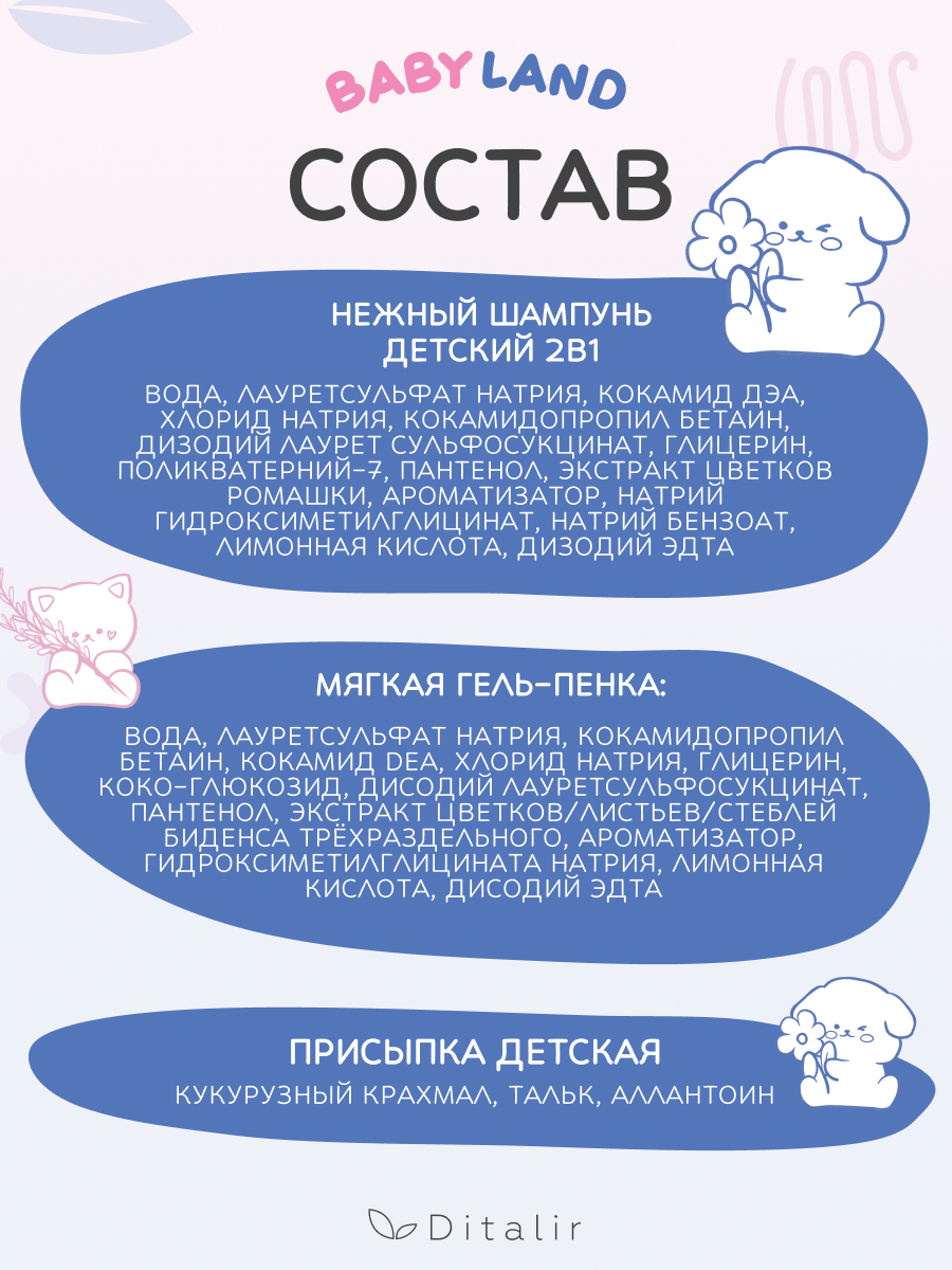 Набор средств Диталир BABYLAND - фото 14