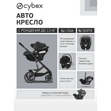 Коляска 3в1 Cybex Balios S Lux 3в1 2025