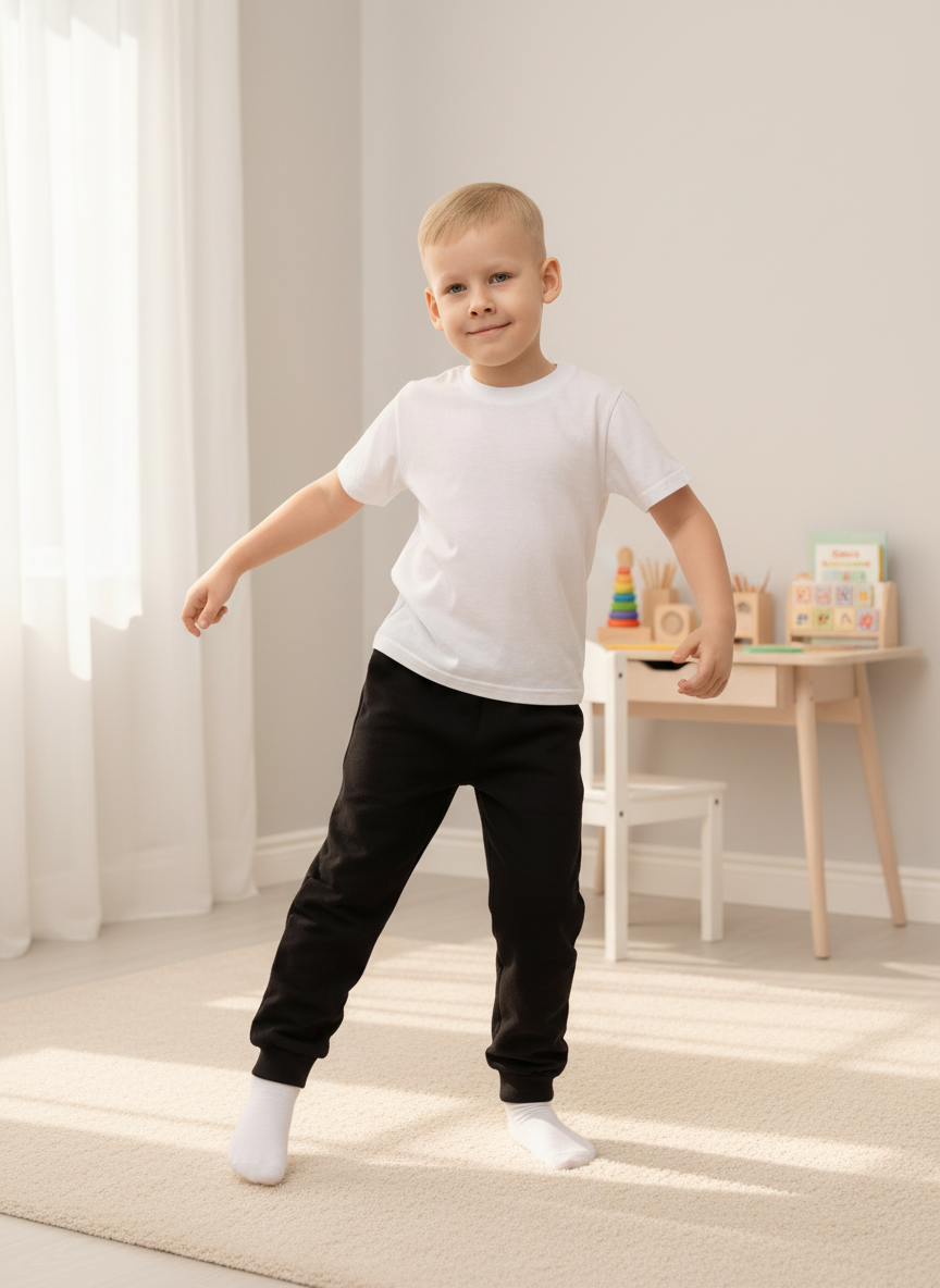 Брюки Утенок 455/1 черный - фото 1