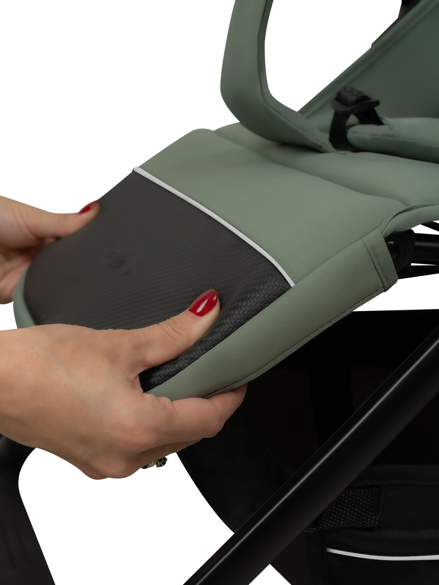 Коляска прогулочная JOVOLA Skill зеленый - фото 31