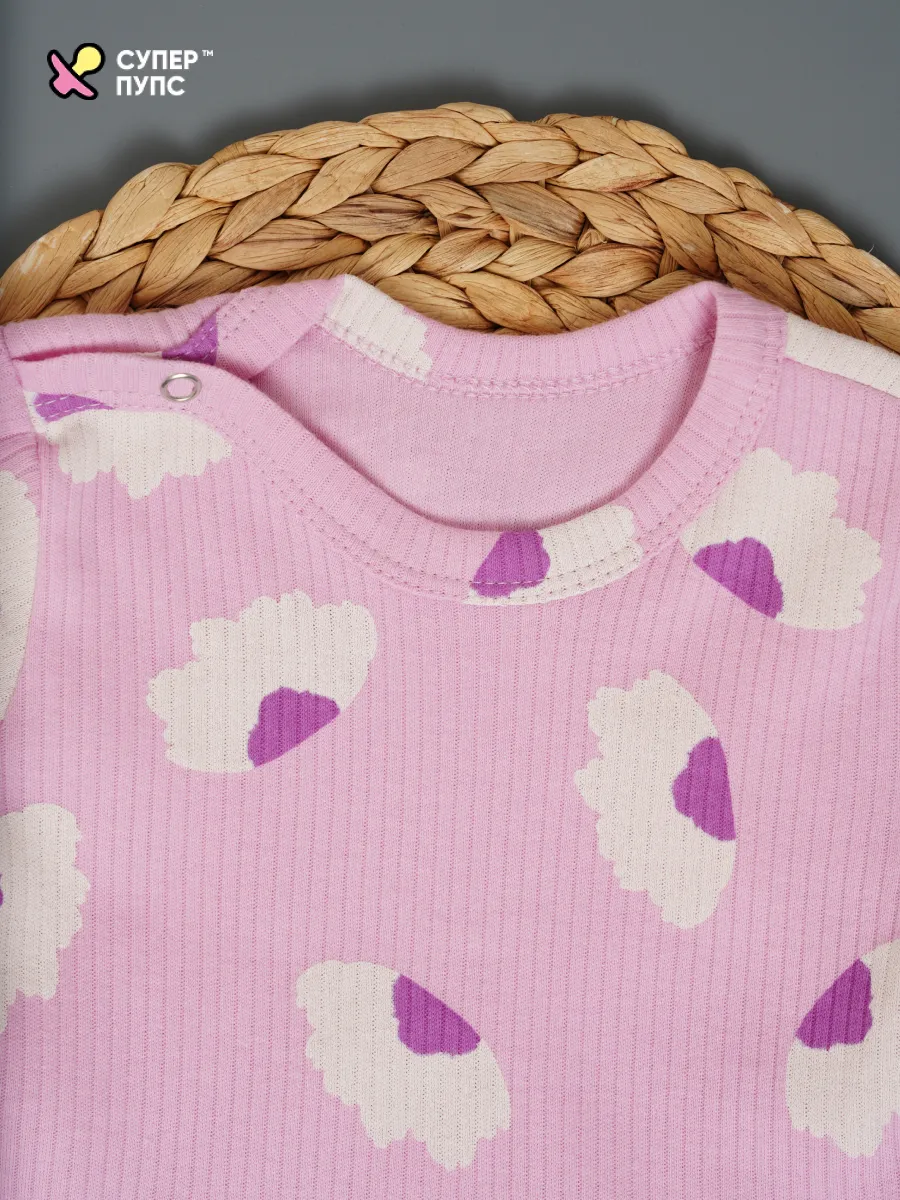 Футболка 4 шт Супер Пупс нбр/4пр/футб/КН/2026/девочка - фото 24