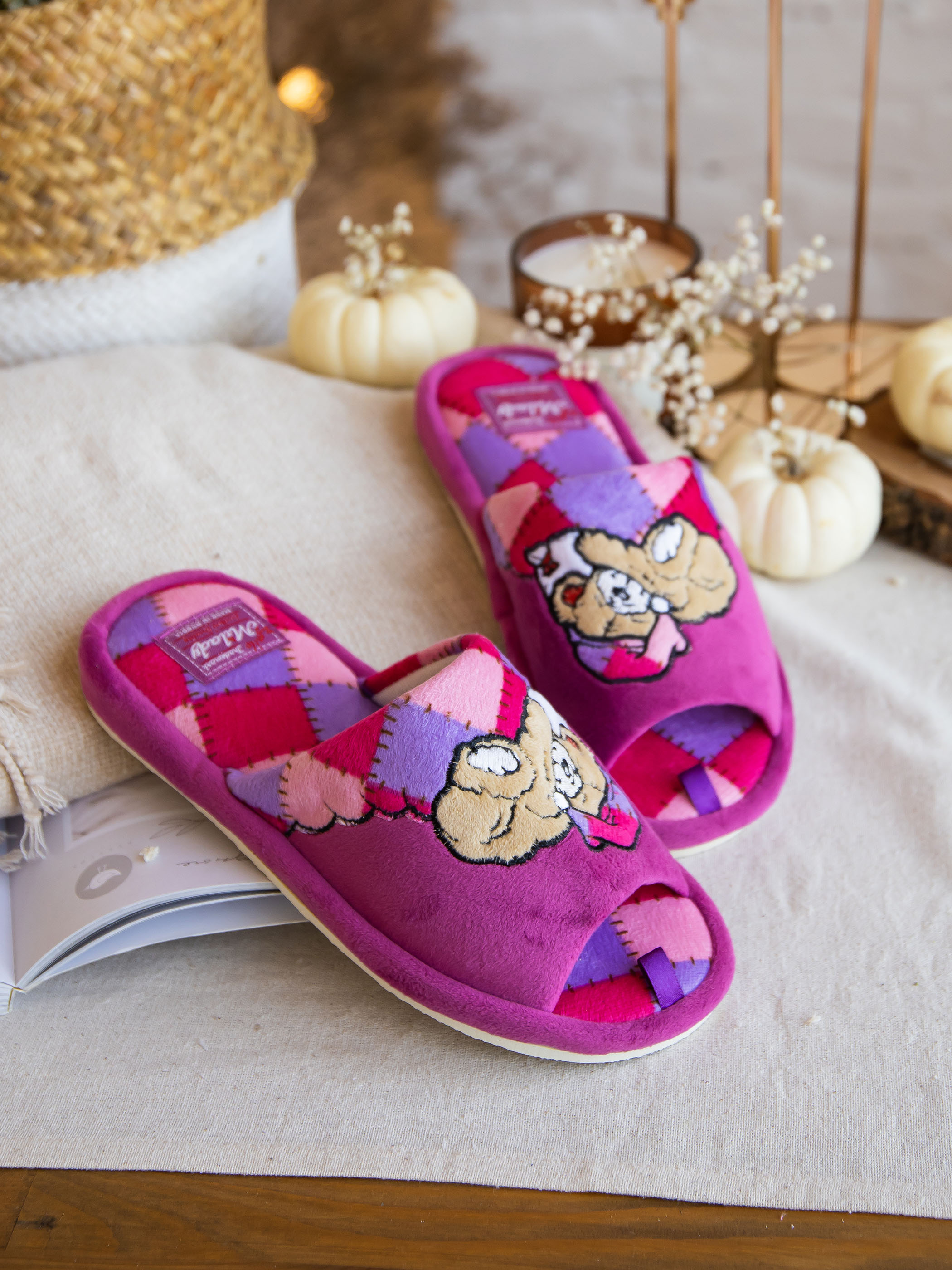 Тапочки SMILE of MILADY DW-O-8-103-06 отк. - фото 5