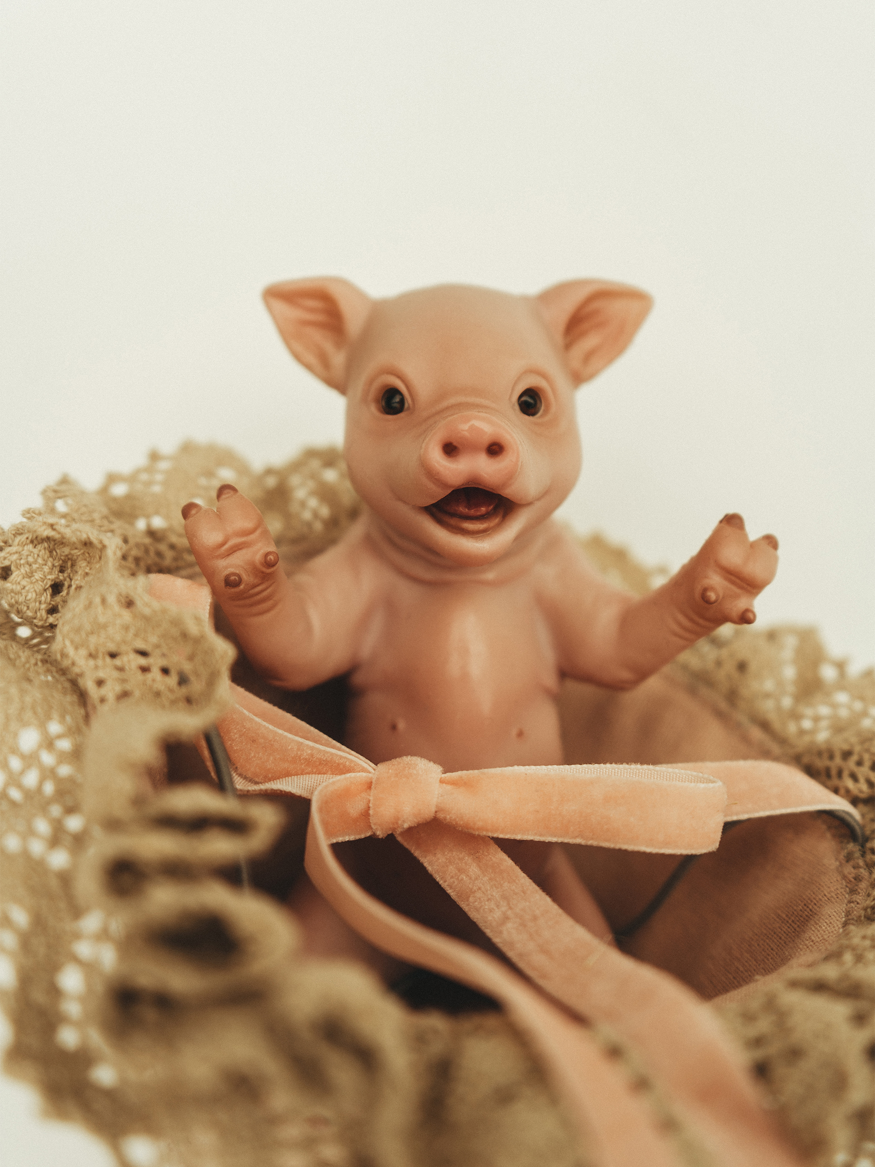 Кукла мини Magic Manufactory Magic Pets Свинья высота 16 см 4631171558326 - фото 4