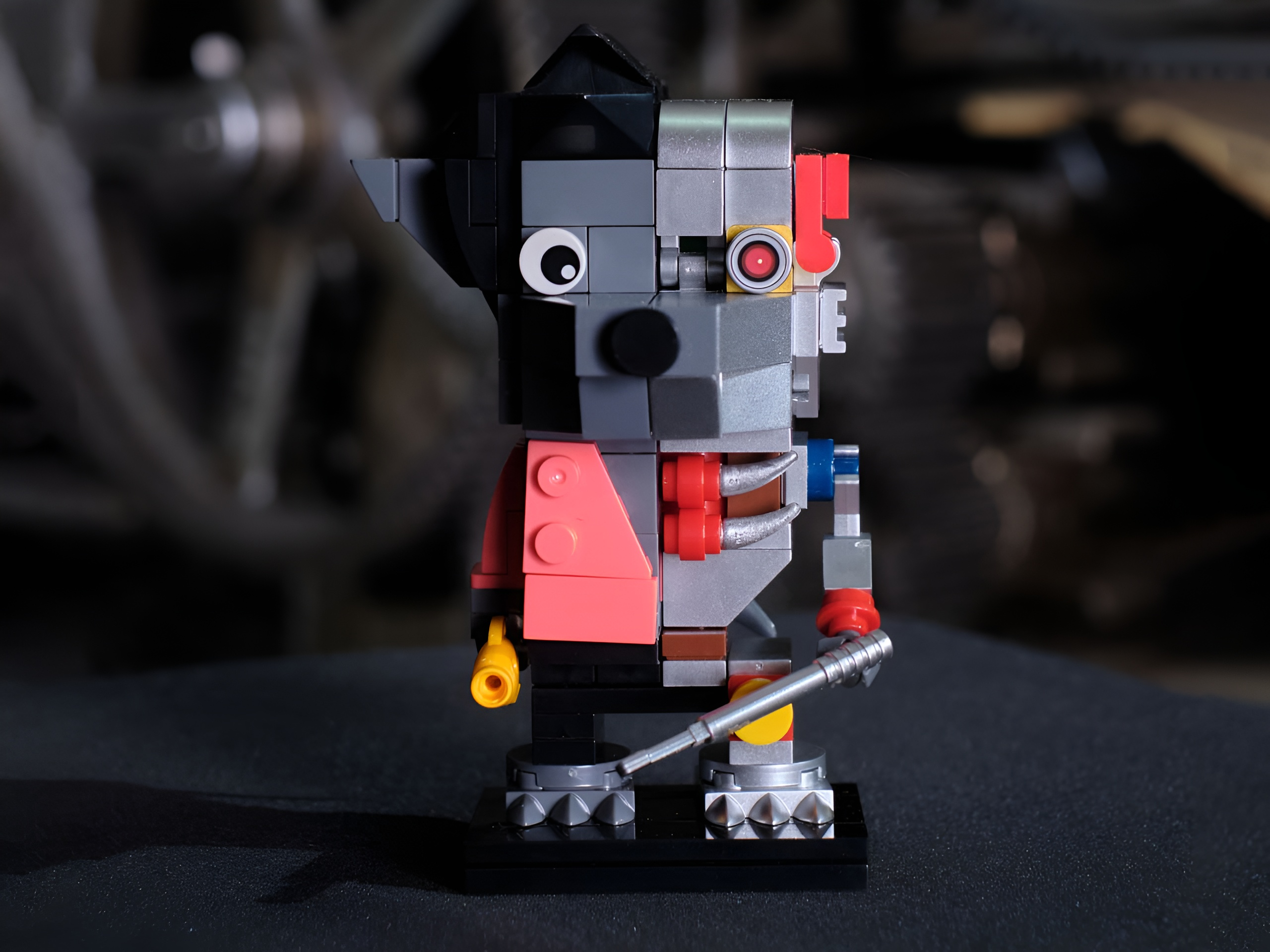 Конструктор brick labs Киборг: Волк 176 дет. - фото 1