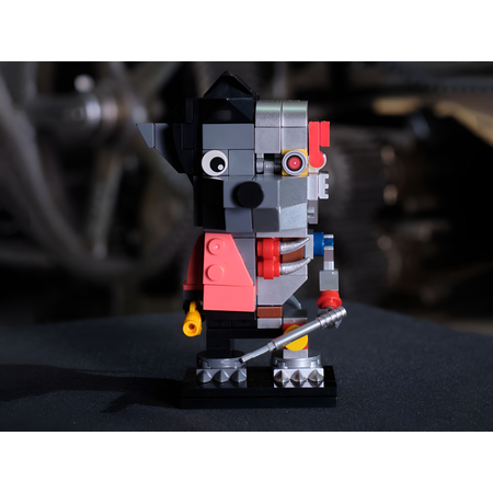 Конструктор brick labs Киборг: Волк 176 дет.