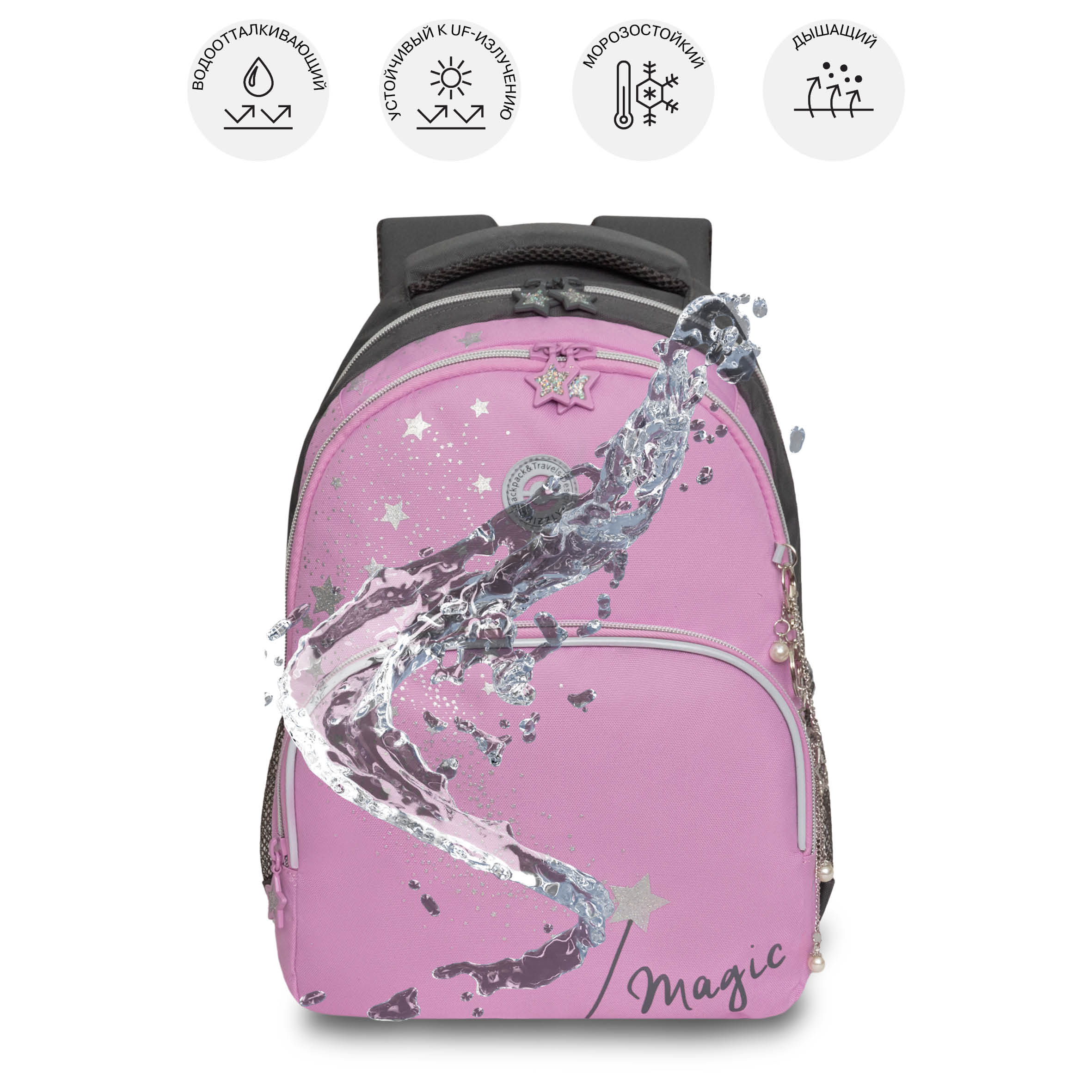 Рюкзак Grizzly для девочки - фото 8