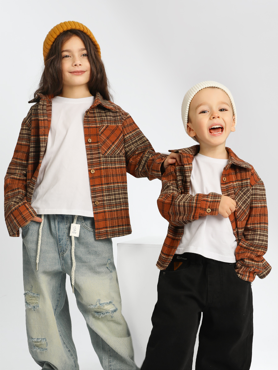 Рубашка Соль и Перец SP1510коричневый - фото 3