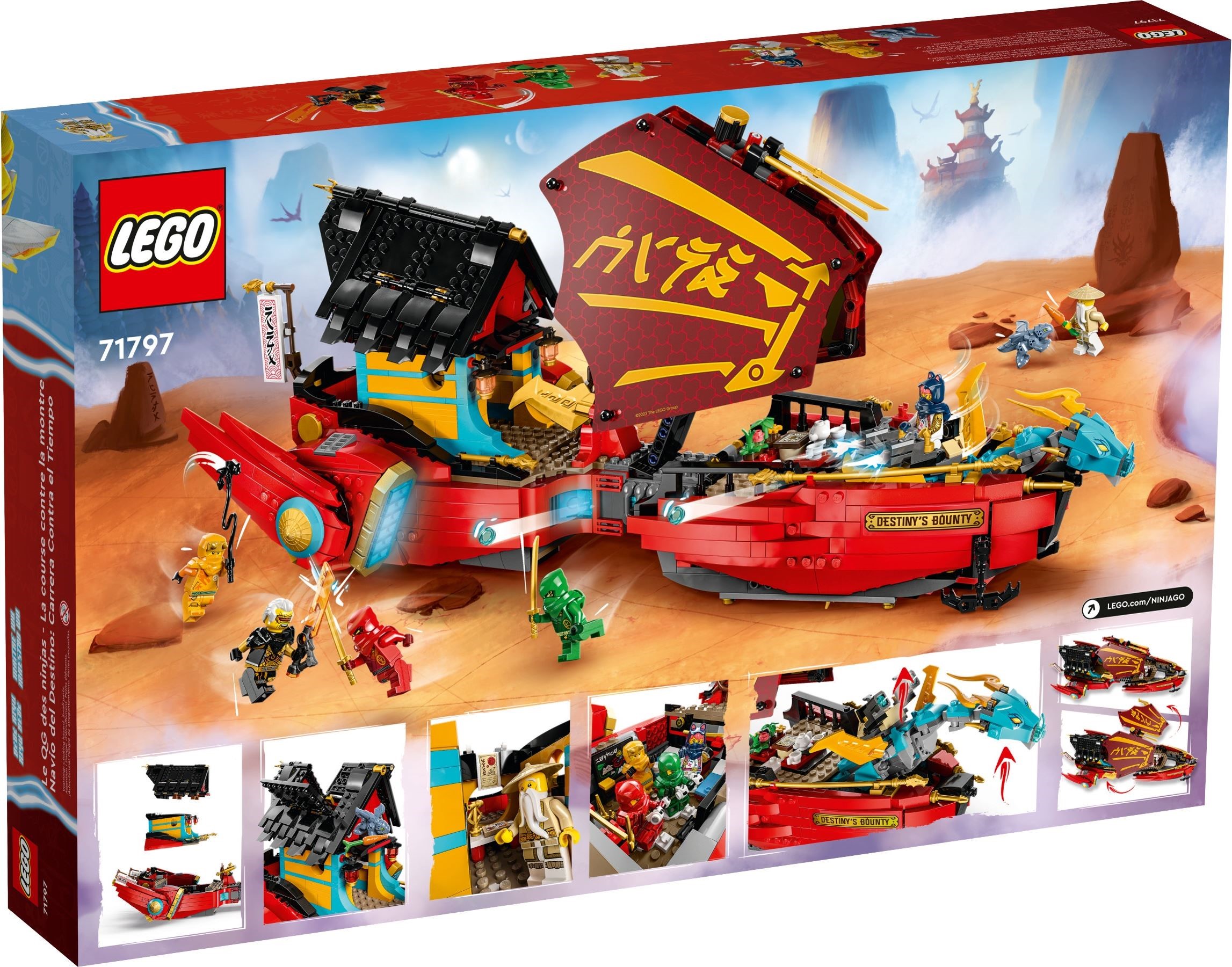 Конструктор LEGO NINJAGO 71797 1739 дет. - фото 2
