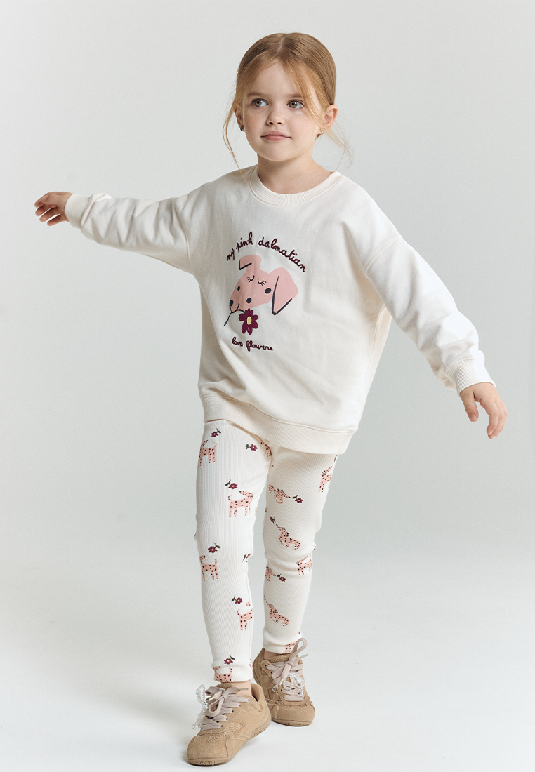 Леггинсы artie W25M10BR-1437D/Молочный - фото 3