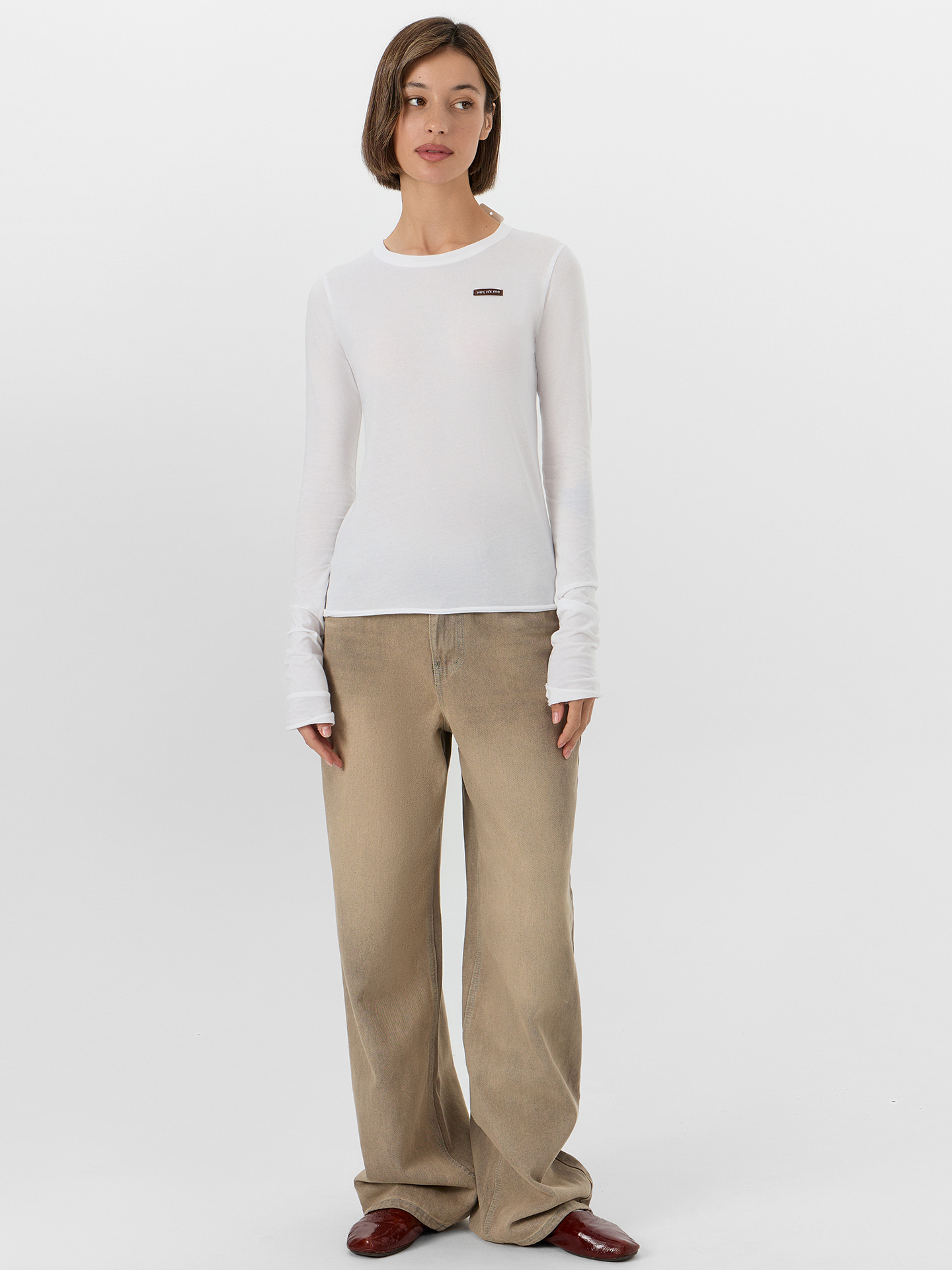 Лонгслив Mark Formelle (Марк Формэль) 122526/белый - фото 3