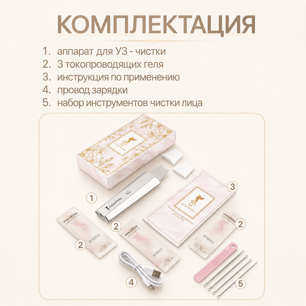Аппарат для ухода LUXLIFTING UZ-2211 - фото 13
